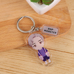 Bts Acrylic Keychain Pendant