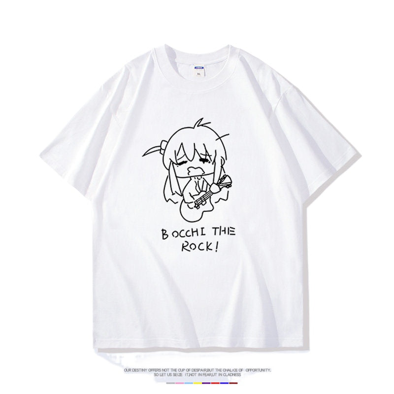 Bocchi Graffiti Cotton Short Sleeve T-Shirt