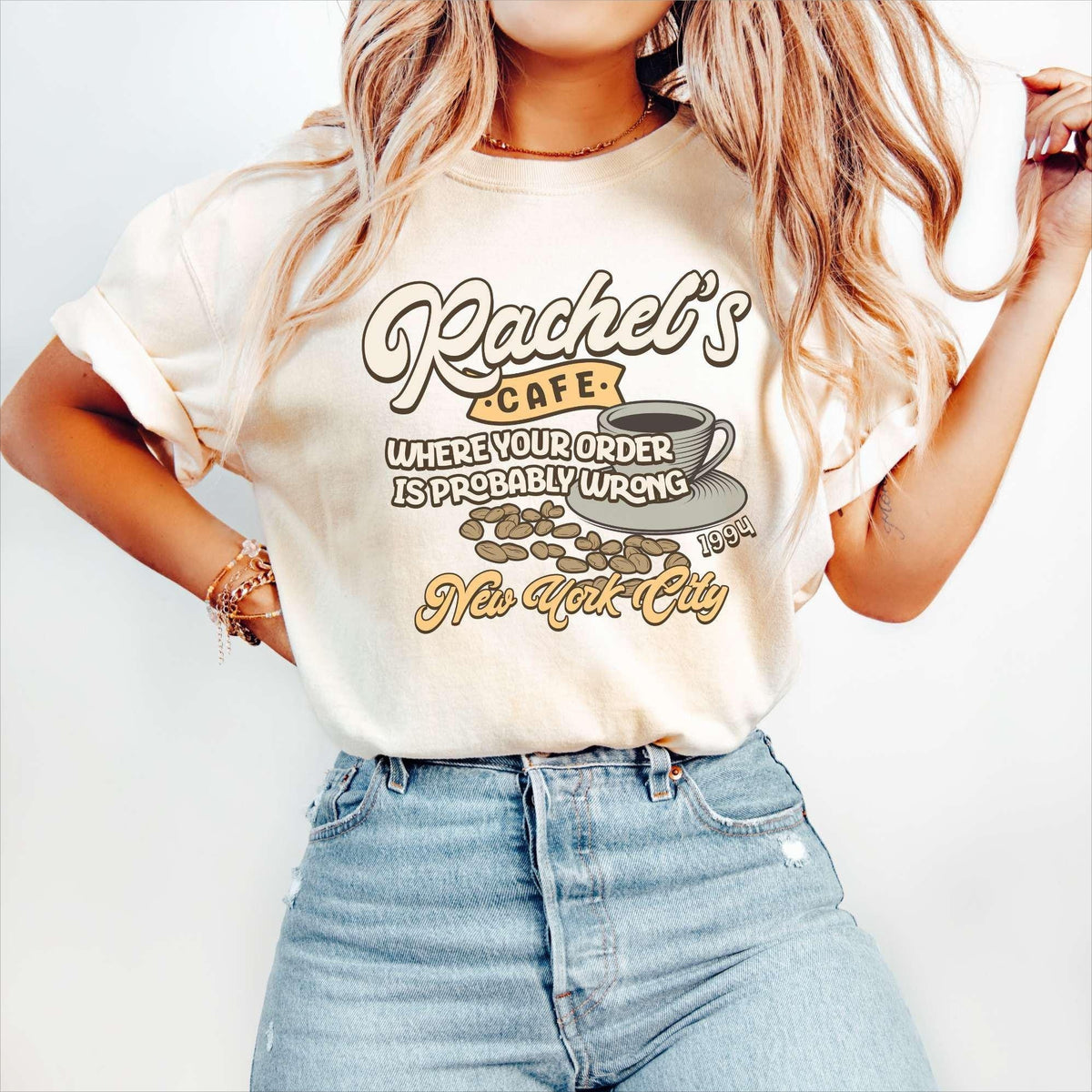 Rachel's Cafe Friends Inspired Tee