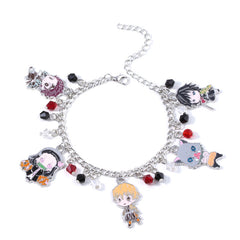 Tanjiro Anime Pendant Bracelet