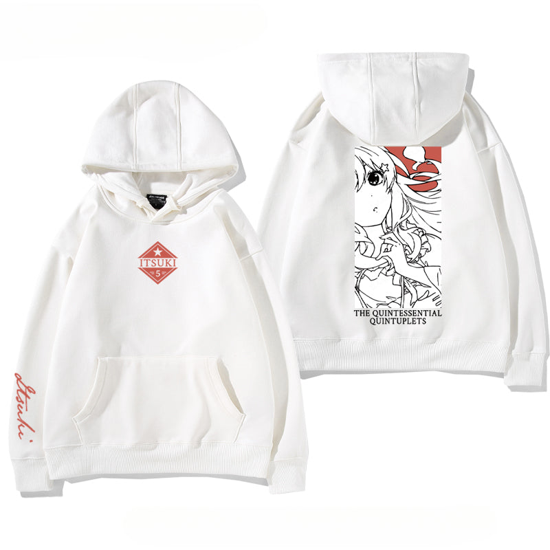 Unisex Nakano Anime Long-sleeved Hoodie