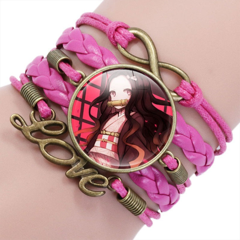 Chic Anime Gem Multi-layer Bracelet