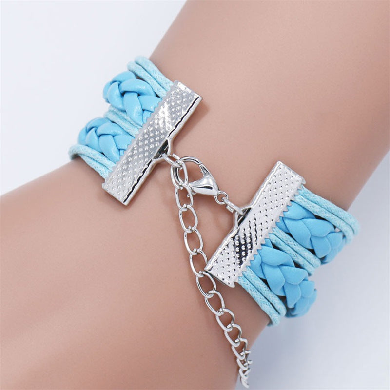 Chic Anime Gem Multi-layer Bracelet