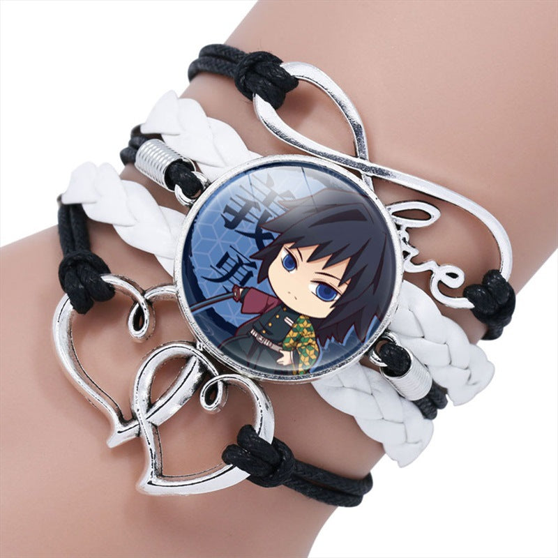 Chic Anime Gem Multi-layer Bracelet