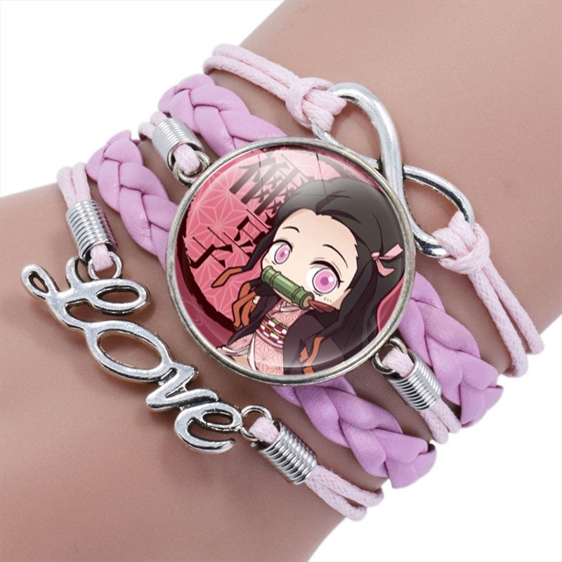 Chic Anime Gem Multi-layer Bracelet