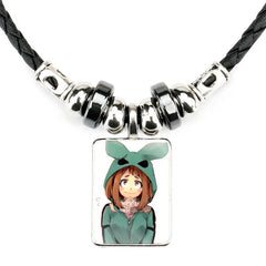 Classic Anime Black Rope Necklace