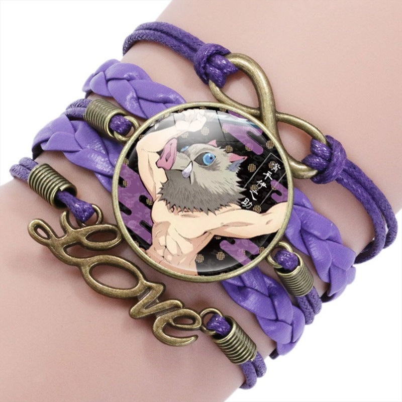 Chic Anime Gem Multi-layer Bracelet