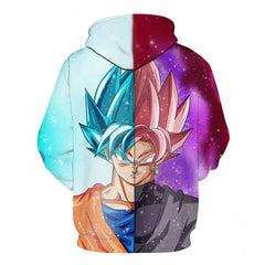 Men's GOKU 3D Printed Pullover Hoodie