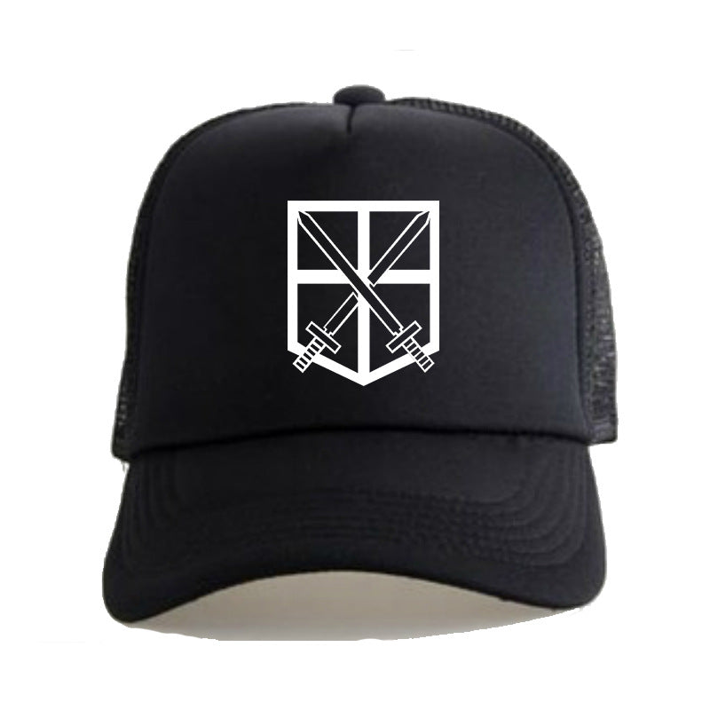 Trendy Anime Summer Mesh Cap