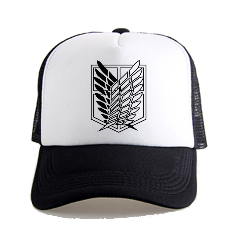Trendy Anime Summer Mesh Cap