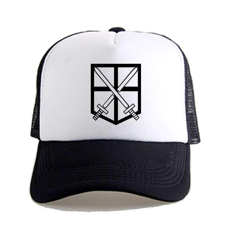 Trendy Anime Summer Mesh Cap