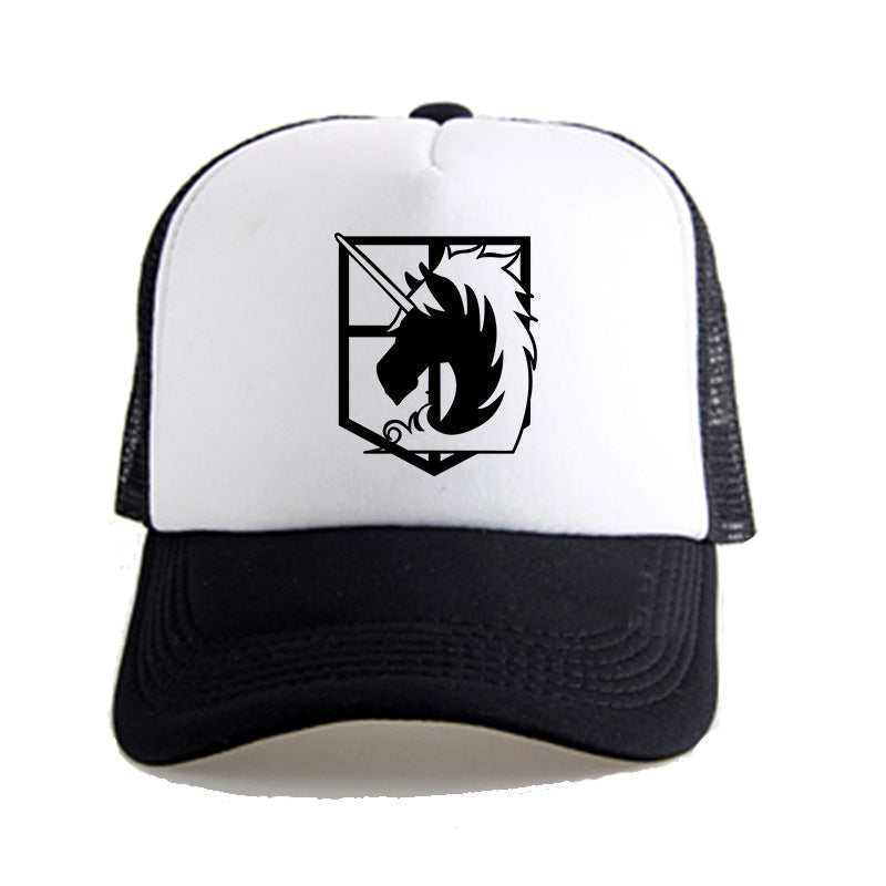 Trendy Anime Summer Mesh Cap