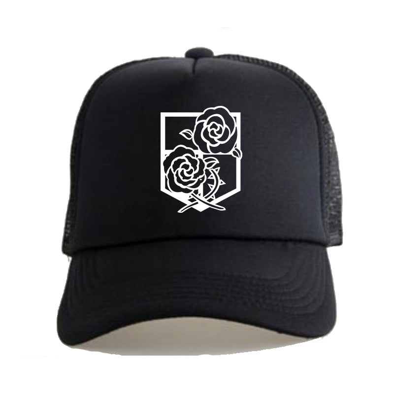 Trendy Anime Summer Mesh Cap