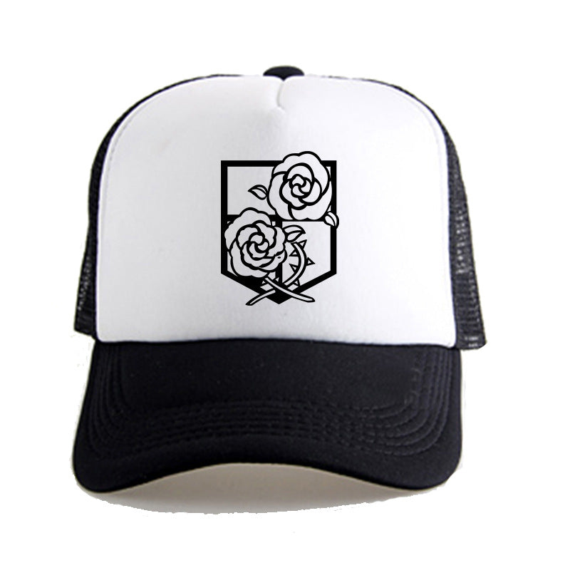 Trendy Anime Summer Mesh Cap