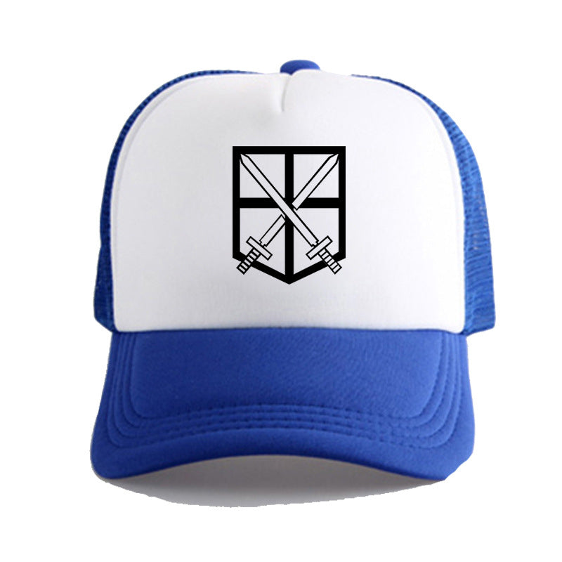 Trendy Anime Summer Mesh Cap