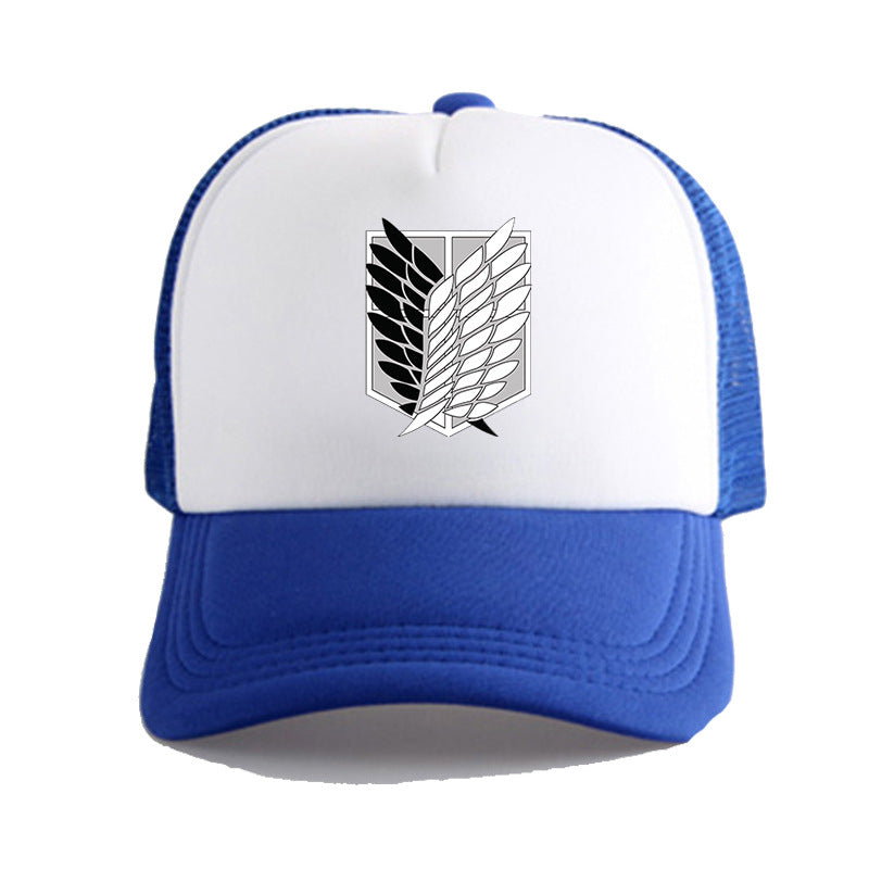 Trendy Anime Summer Mesh Cap