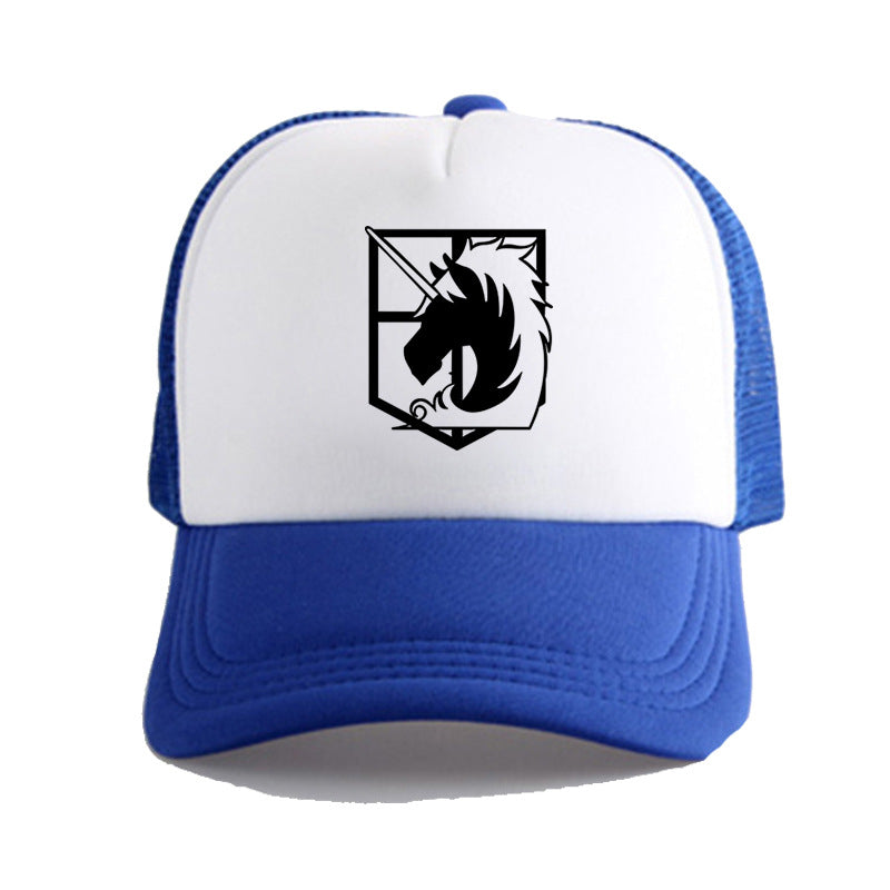 Trendy Anime Summer Mesh Cap