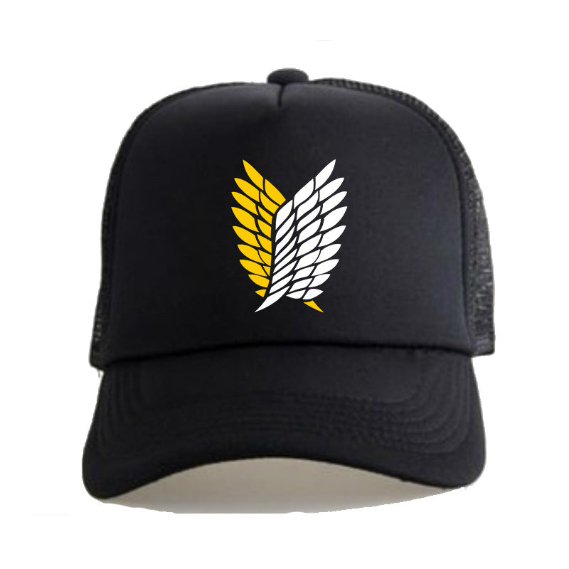 Trendy Anime Summer Mesh Cap