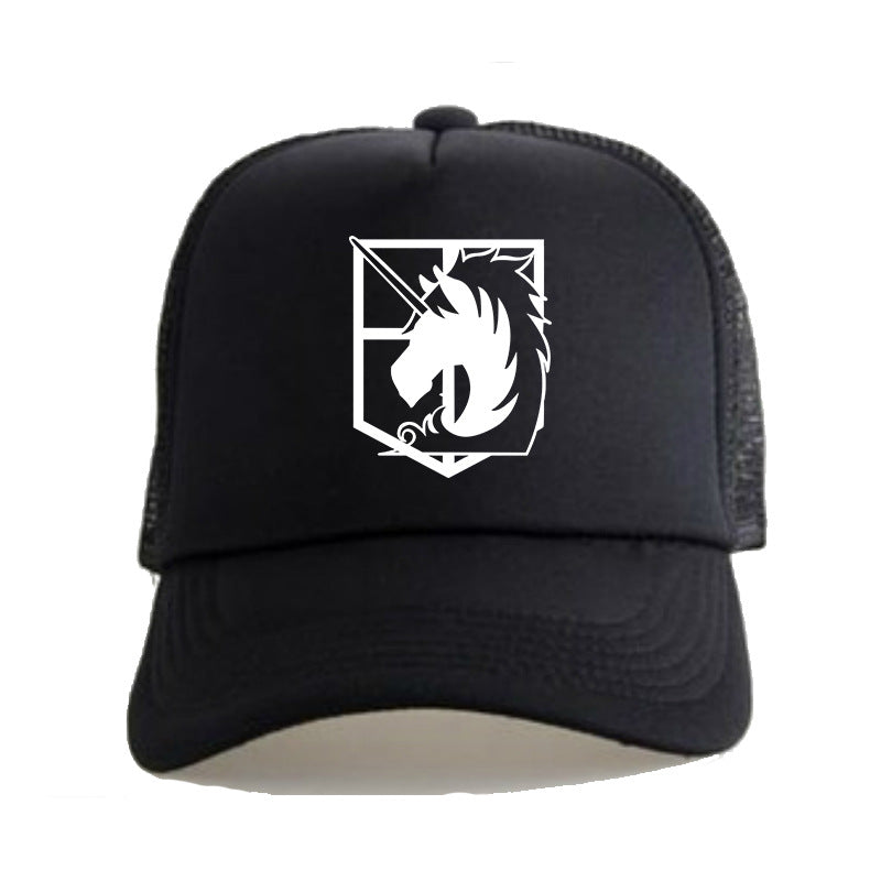 Trendy Anime Summer Mesh Cap