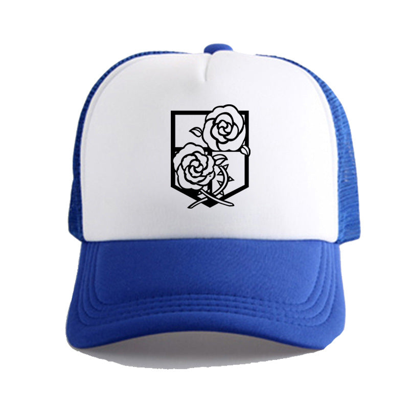 Trendy Anime Summer Mesh Cap