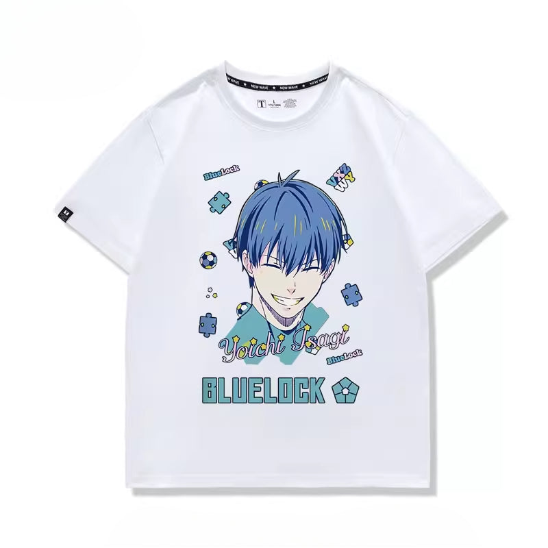 Unisex Anime Printed Short Sleeve T-Shirt