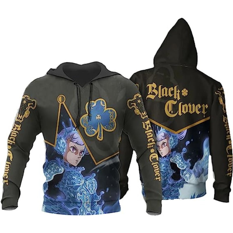 Trendy Asta Anime 3D Print Hoodie Pants