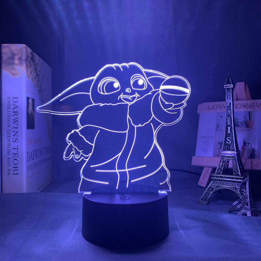 Colorful Comic 3D Night Light