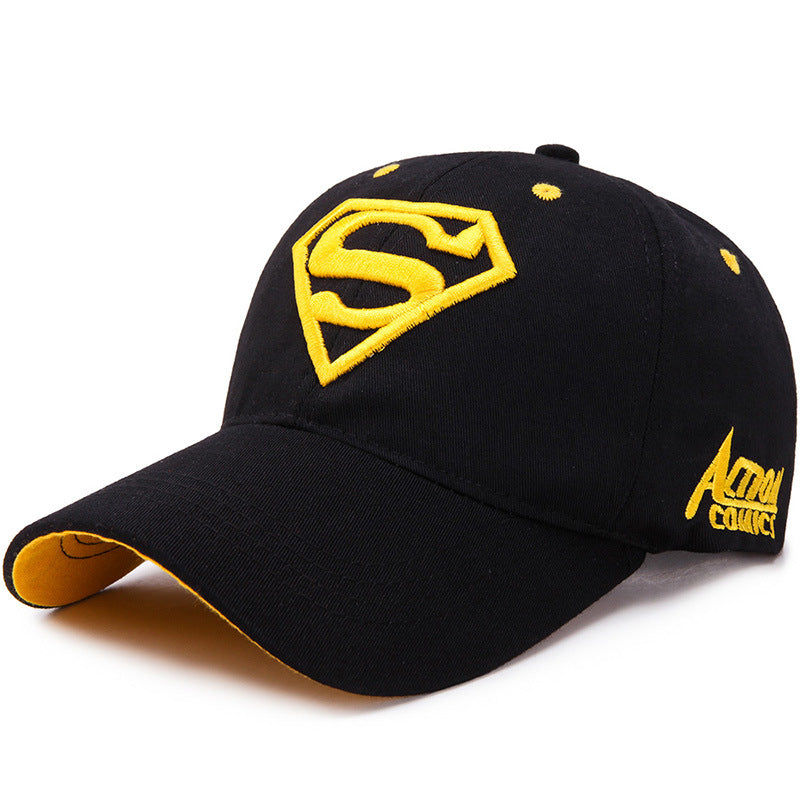 Men's Superman Embroidery Leisure Baseball Cap