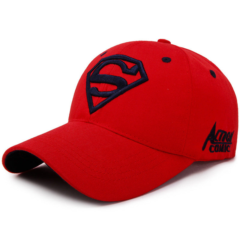 Men's Superman Embroidery Leisure Baseball Cap