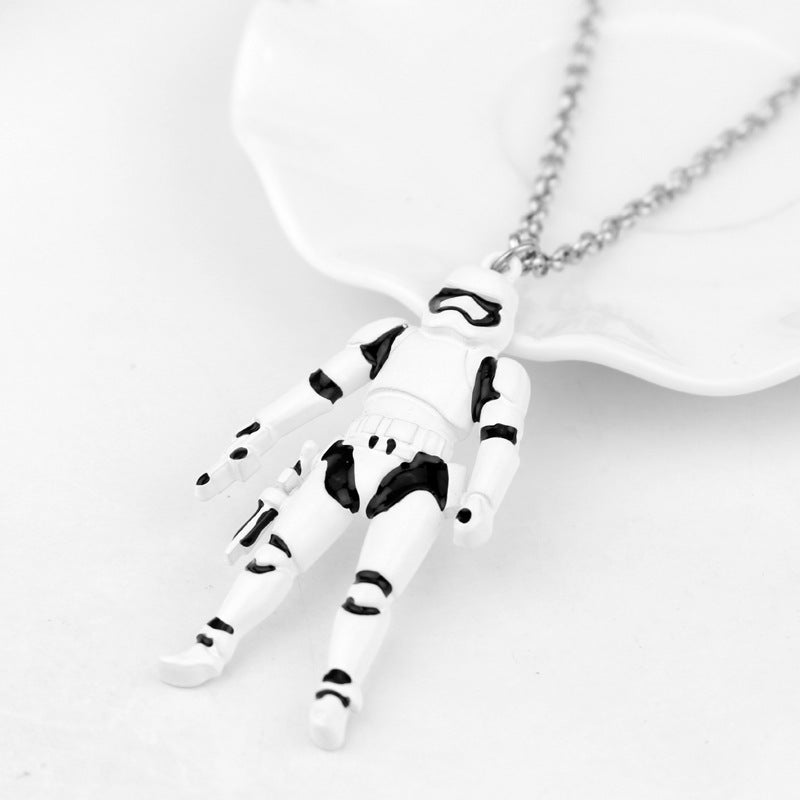 Chic Jedi Rebel Logo Metal Necklace