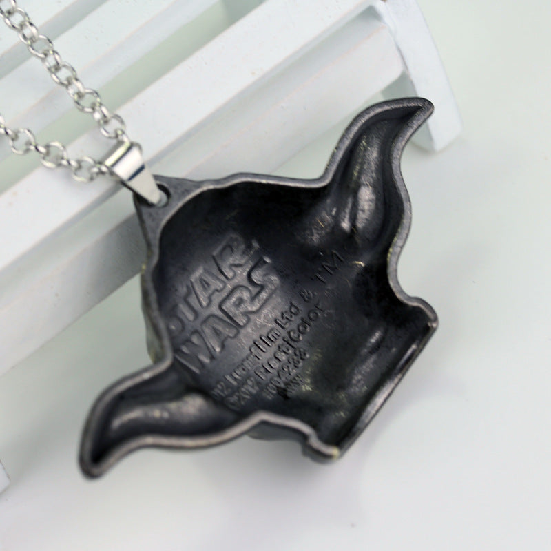 Creative Cool Comic Logo Necklace