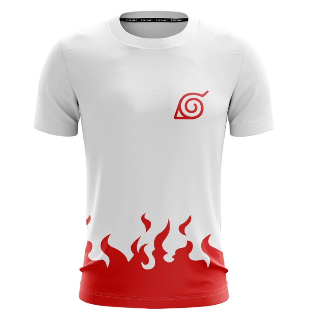 Trendy Anime 3D Printed Men's Sports T-shirt