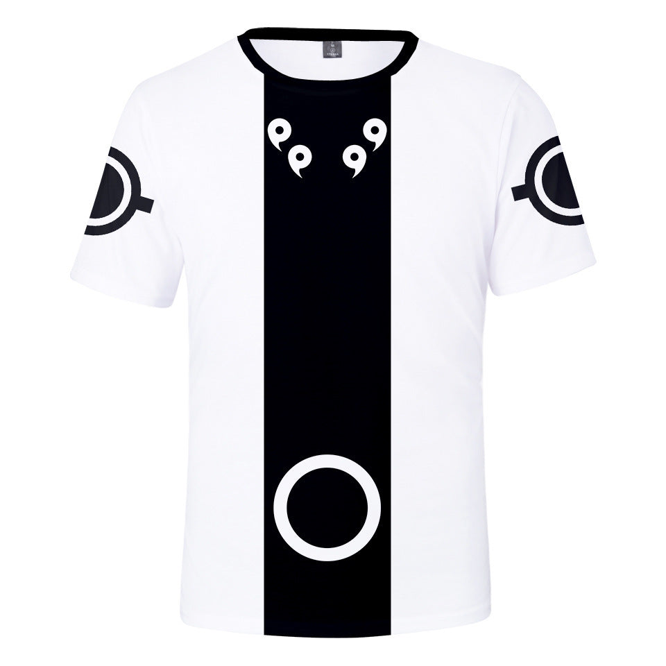 Trendy Anime 3D Printed Men's Sports T-shirt