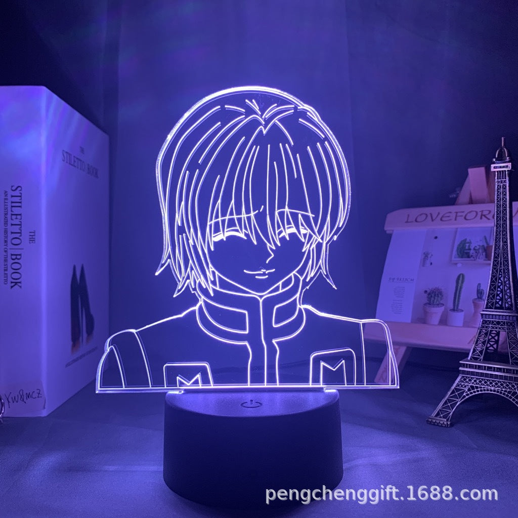 Colorful Anime Touch Remote Night Light