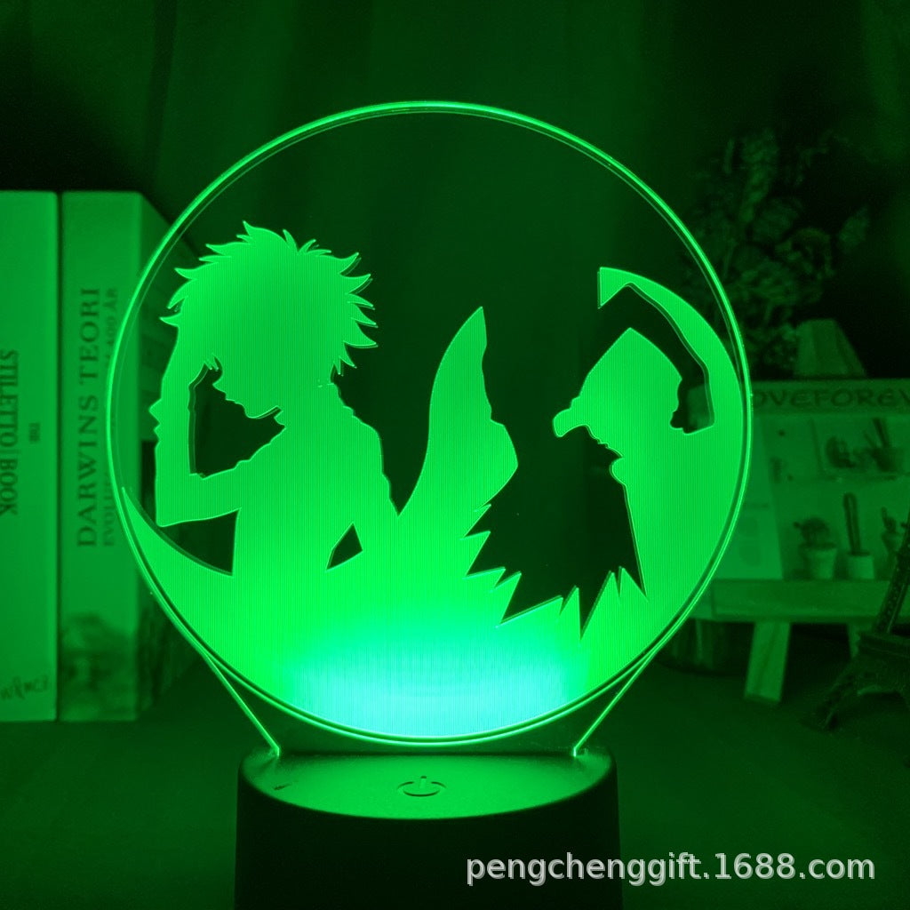 Colorful Anime Touch Remote Night Light