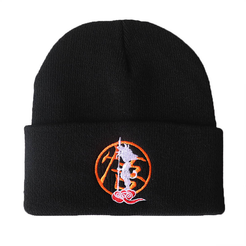 Trendy GOKU Embroidery Knitted Hat