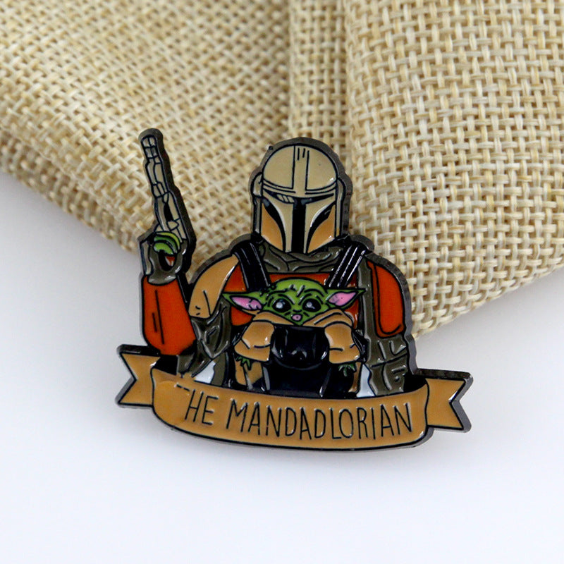 Cute Mandalorian Brooch Accessories