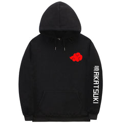 Unisex Cool Anime Akatsuki Casual Loose Hoodie