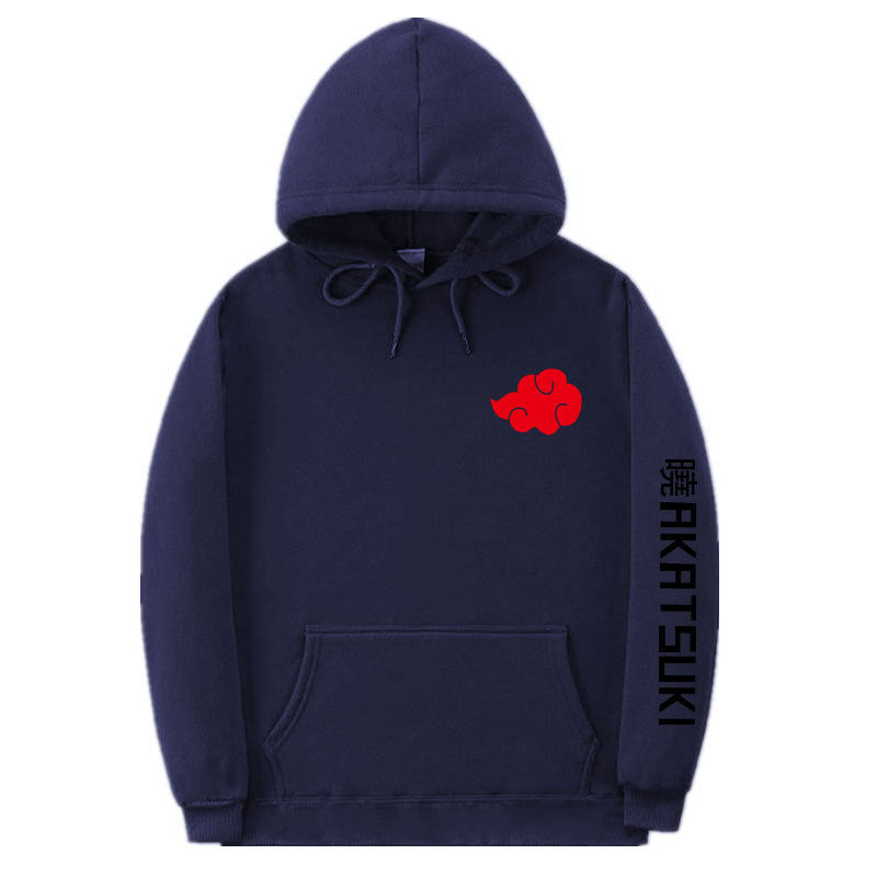 Unisex Cool Anime Akatsuki Casual Loose Hoodie