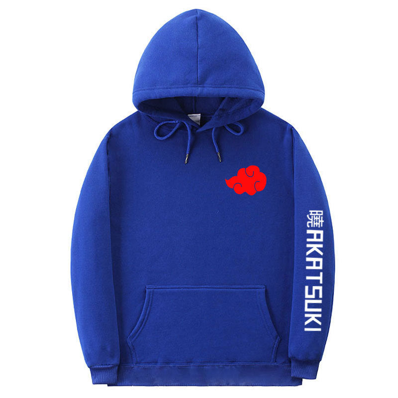 Unisex Cool Anime Akatsuki Casual Loose Hoodie