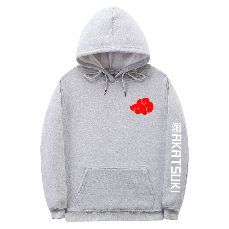 Unisex Cool Anime Akatsuki Casual Loose Hoodie