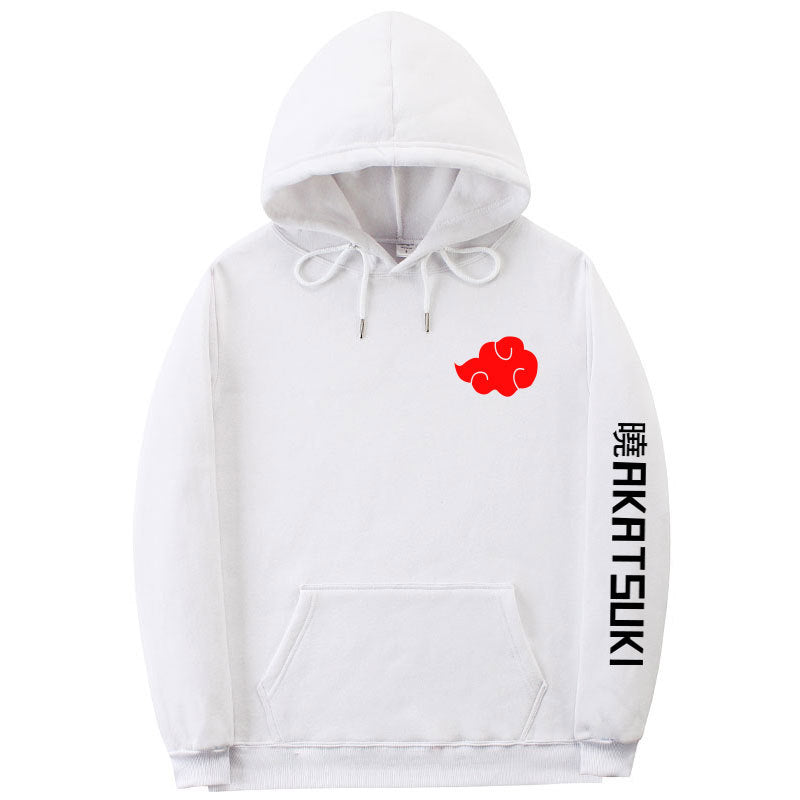 Unisex Cool Anime Akatsuki Casual Loose Hoodie