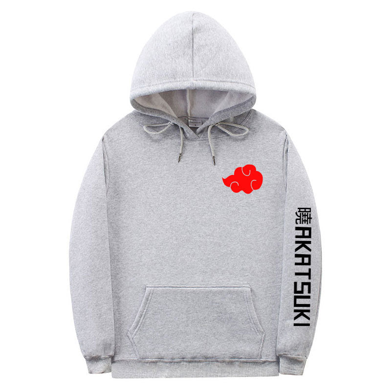 Unisex Cool Anime Akatsuki Casual Loose Hoodie