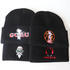 Trendy GOKU Embroidery Knitted Hat