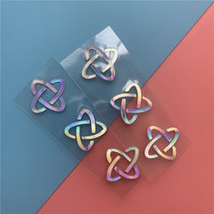 TXT Laser Holographic Sticker