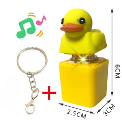 That Quacks Quacking Duck Fidg Keychain