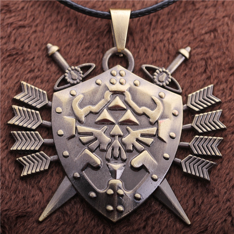 Chic Princess Zelda Leather Rope Necklace
