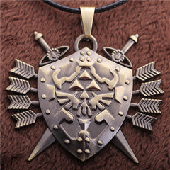 Chic Princess Zelda Leather Rope Necklace