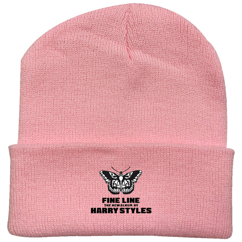 Casual Harry Printed Versatile Elastic Beanie