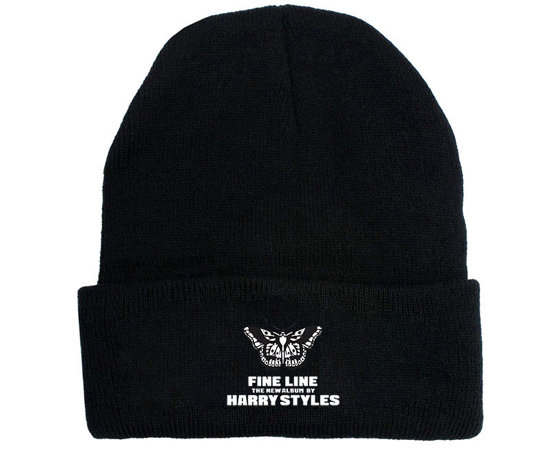 Casual Harry Printed Versatile Elastic Beanie